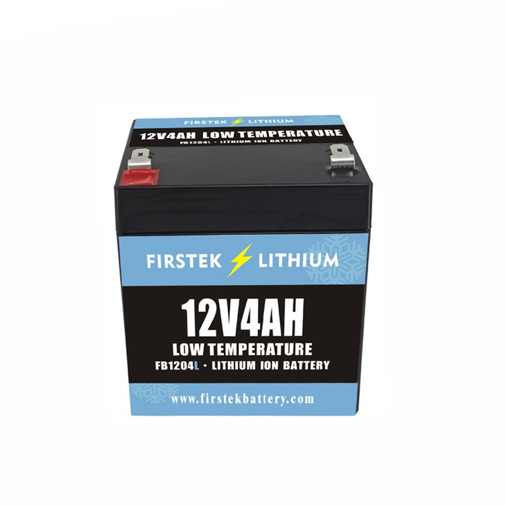 Zemas temperatūras 12V 4AH LiFePO4 akumulators