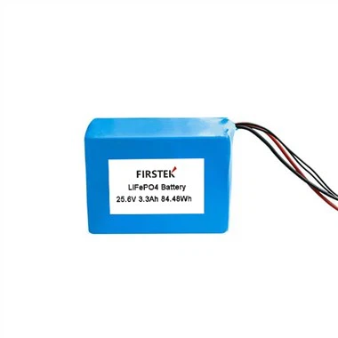 25,6 V3,3 Ah 8S1P LiFePO4 saules izsekotāja akumulators