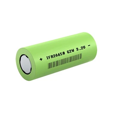 Zemas temperatūras 26650 3.2V3350mAh LiFePO4 akumulatora elementi