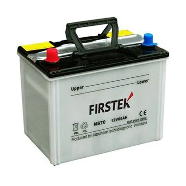 NS70 12V 65AH JIS sausi uzlādēts automašīnas akumulators